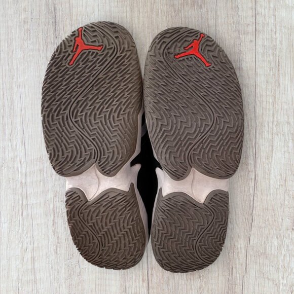 Nike Air Jordan Why Not Zer0.5 Basketball Shoes Mens 11 Black Grey Red CJ0780-00 - Picture 10 of 13